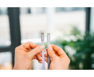 Verbatim SoftTouch USB-C to C cable 100W 120 cm - Purple - 1607292 - zdjęcie 2